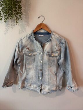 Punt Roma Light Blue Denim Jacket